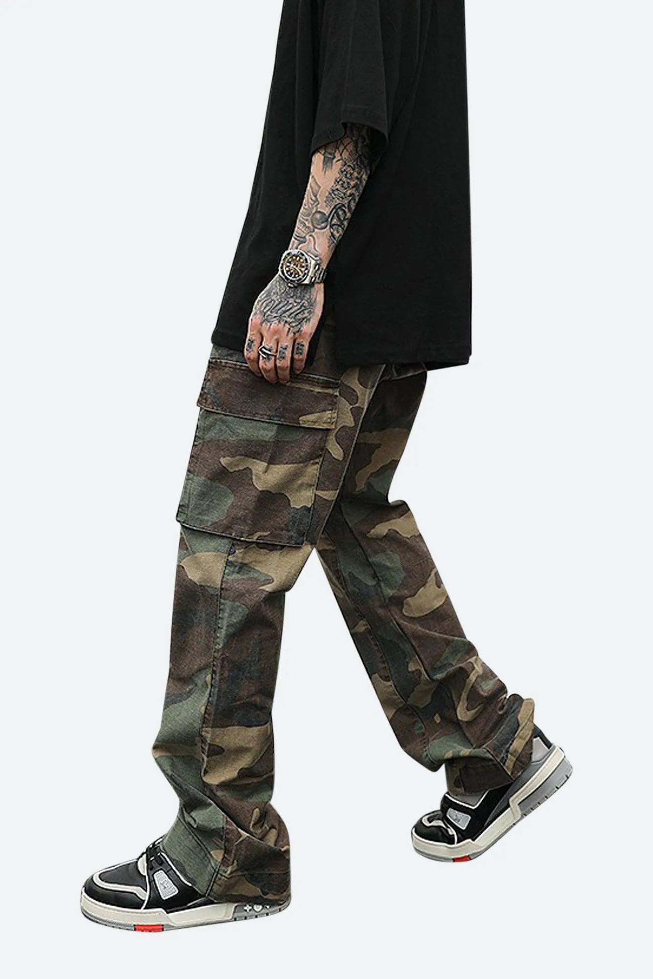 VINTAGE CAMO RIFLE CARGOS