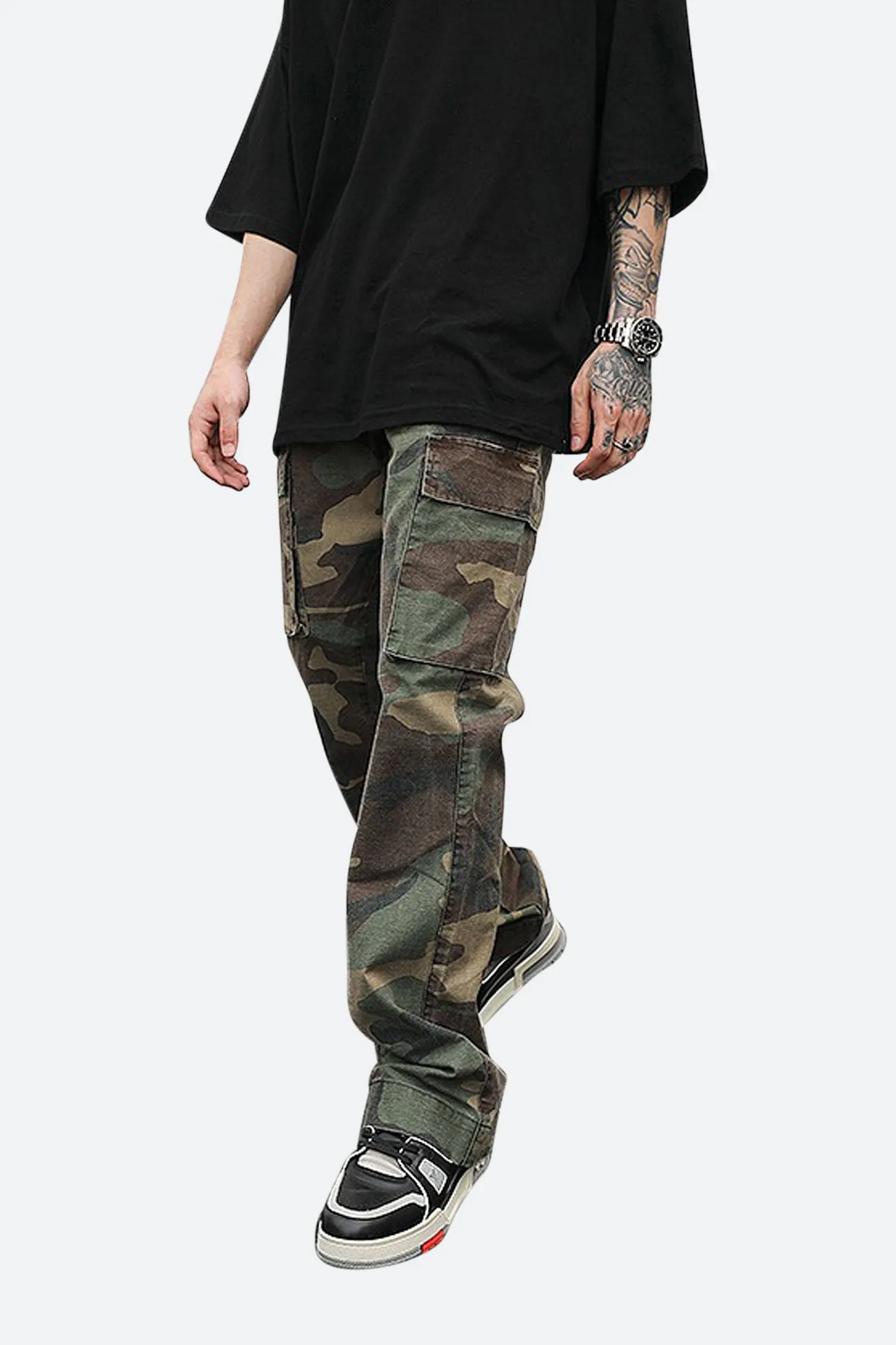 VINTAGE CAMO RIFLE CARGOS