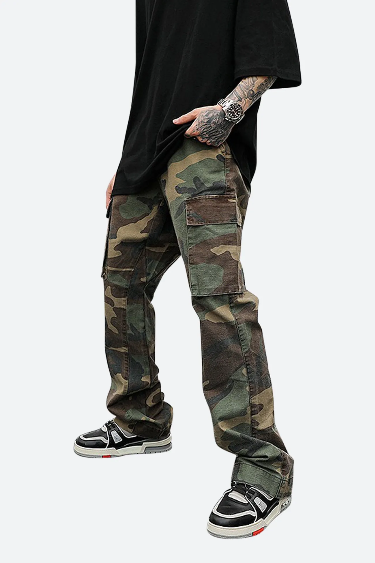 VINTAGE CAMO RIFLE CARGOS