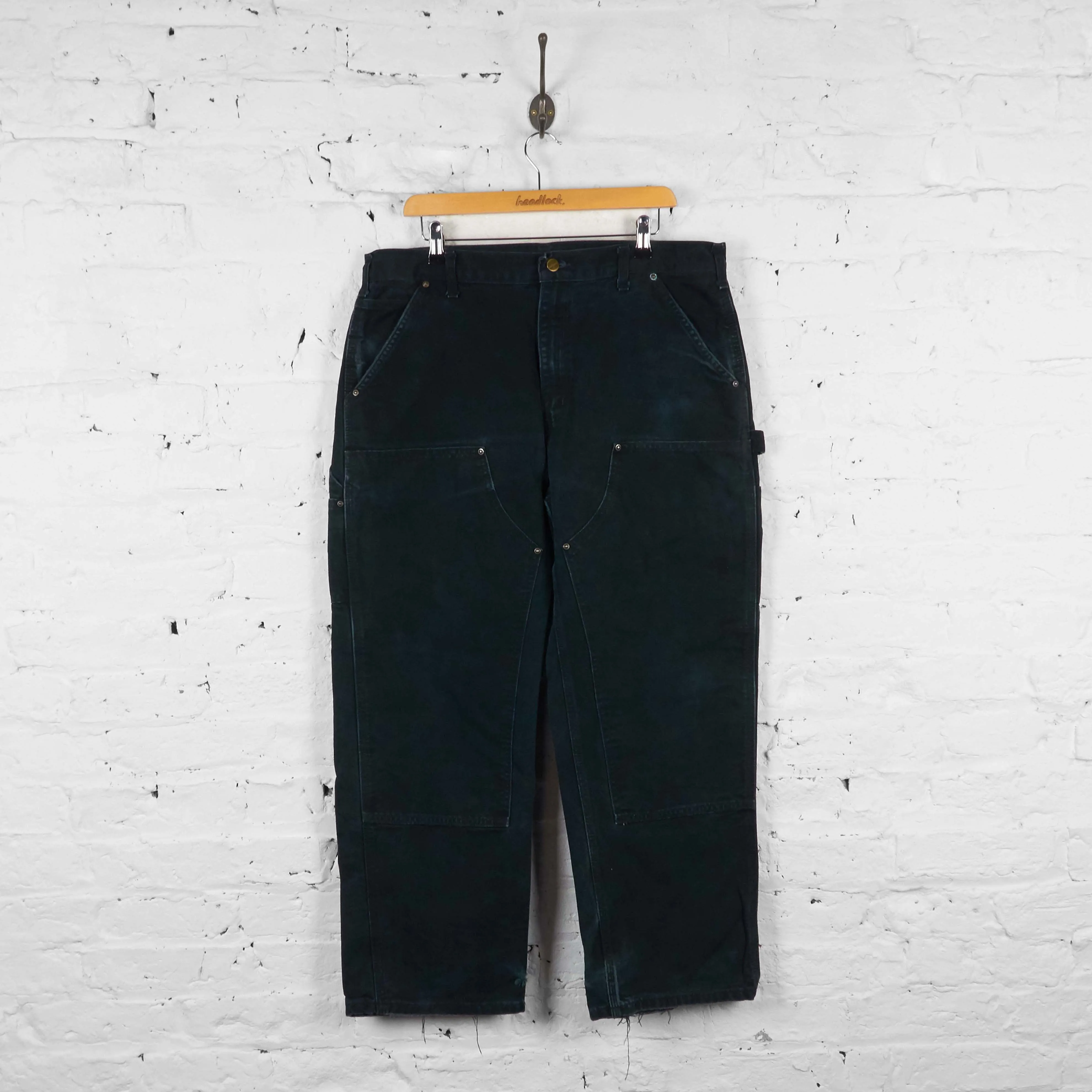 Vintage Carhartt Cargo Trousers - Black - L