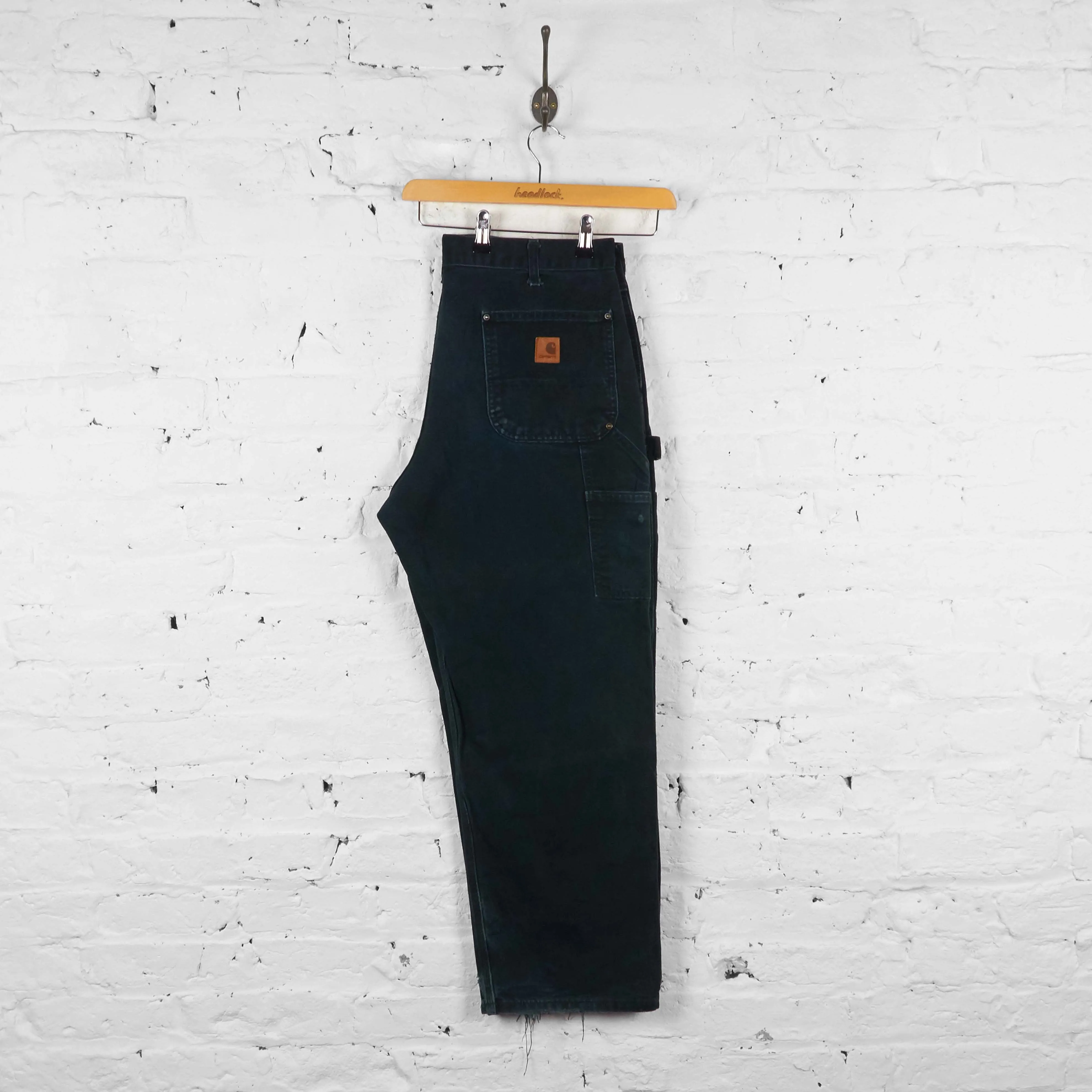 Vintage Carhartt Cargo Trousers - Black - L