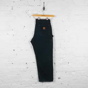 Vintage Carhartt Cargo Trousers - Black - L