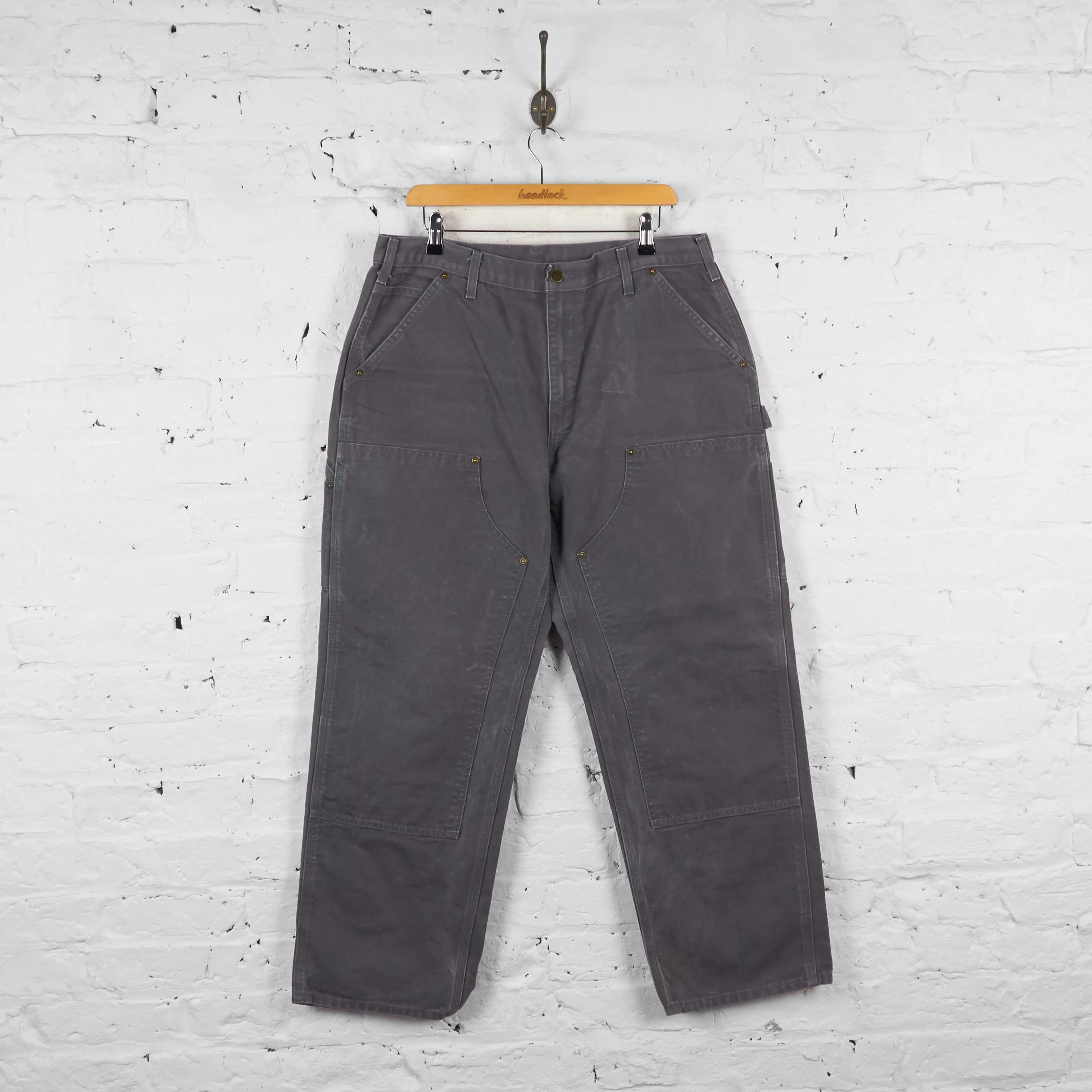 Vintage Carhartt Cargo Trousers - Grey - L