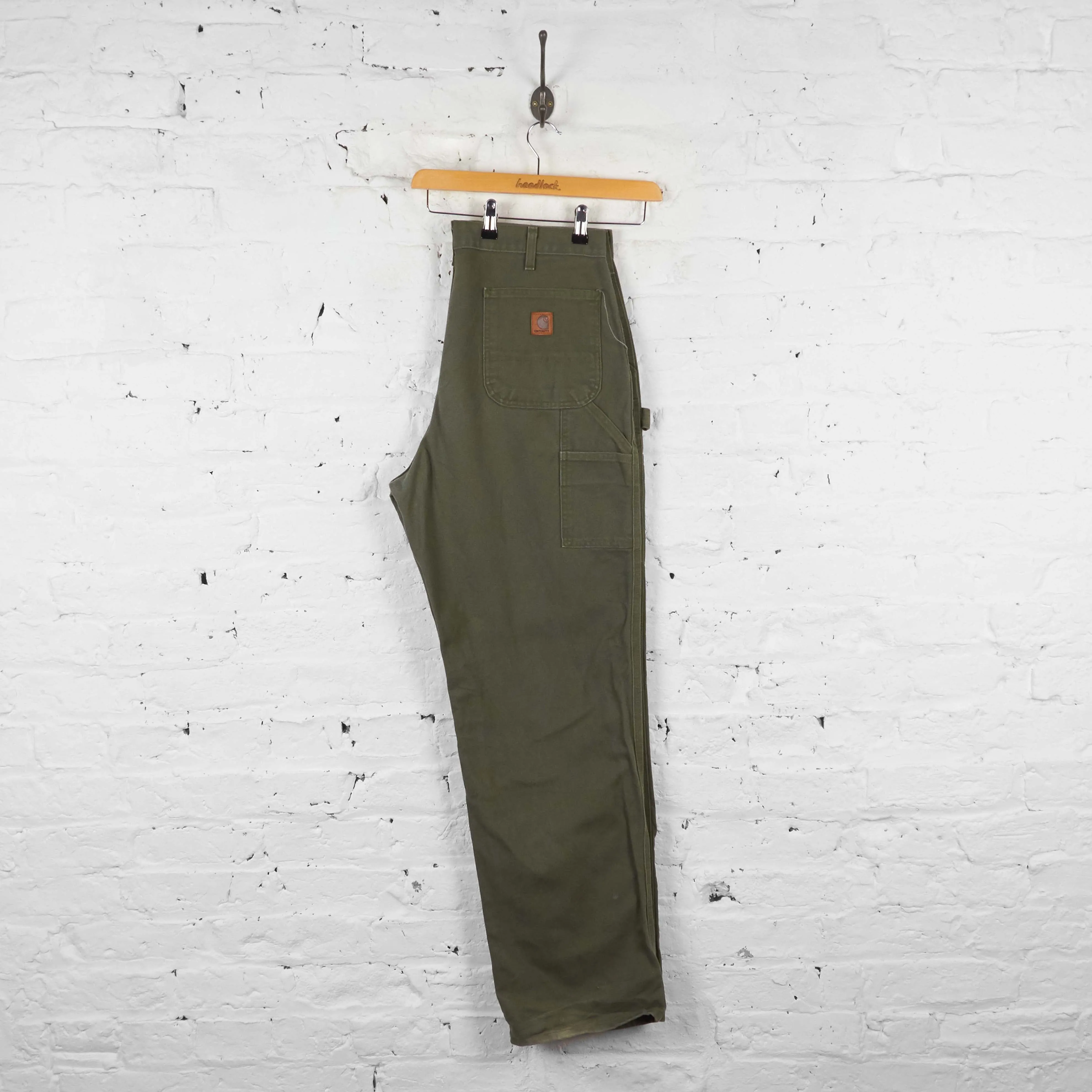 Vintage Carhartt Cargo Trousers - Khaki - L