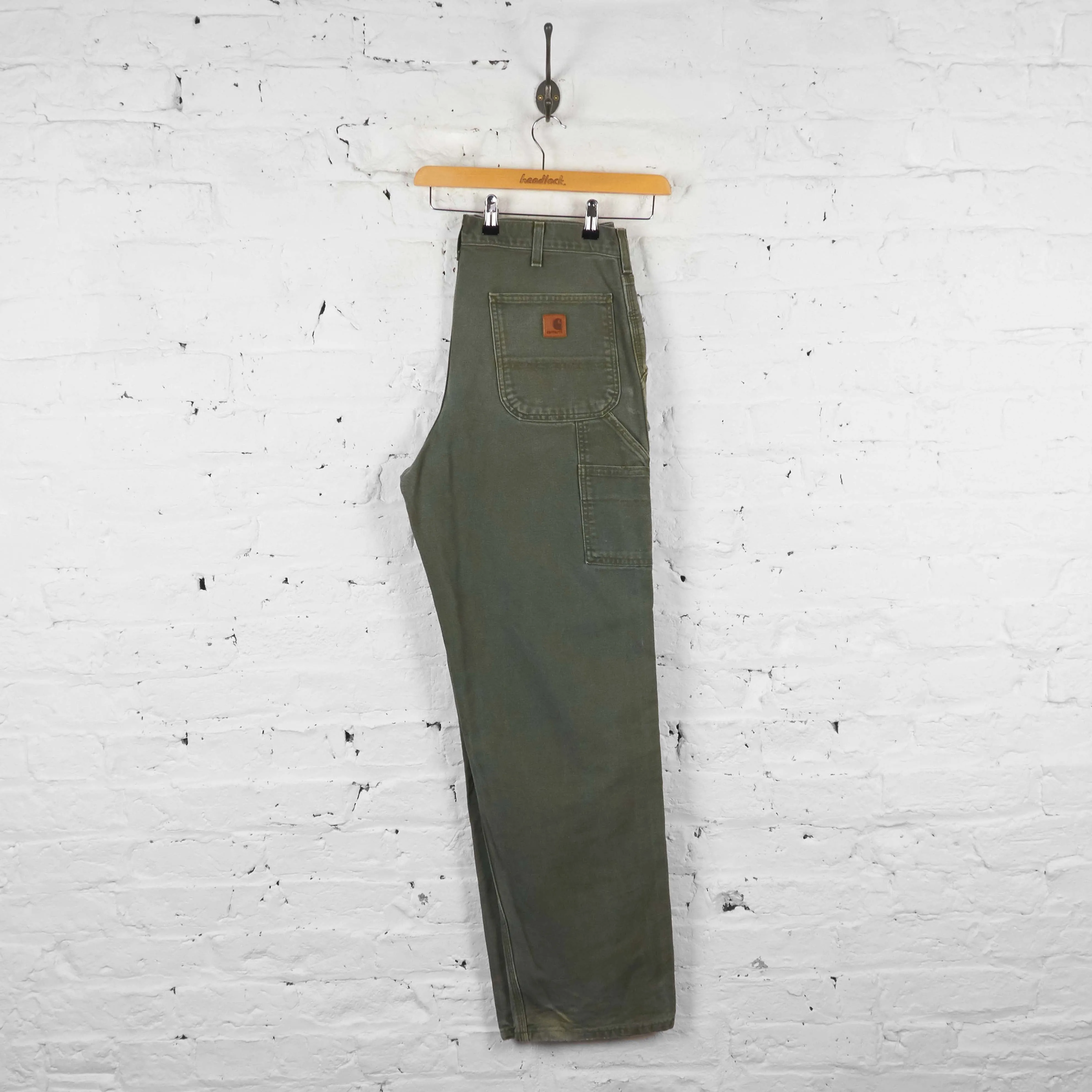 Vintage Carhartt Cargo Trousers - Khaki - L