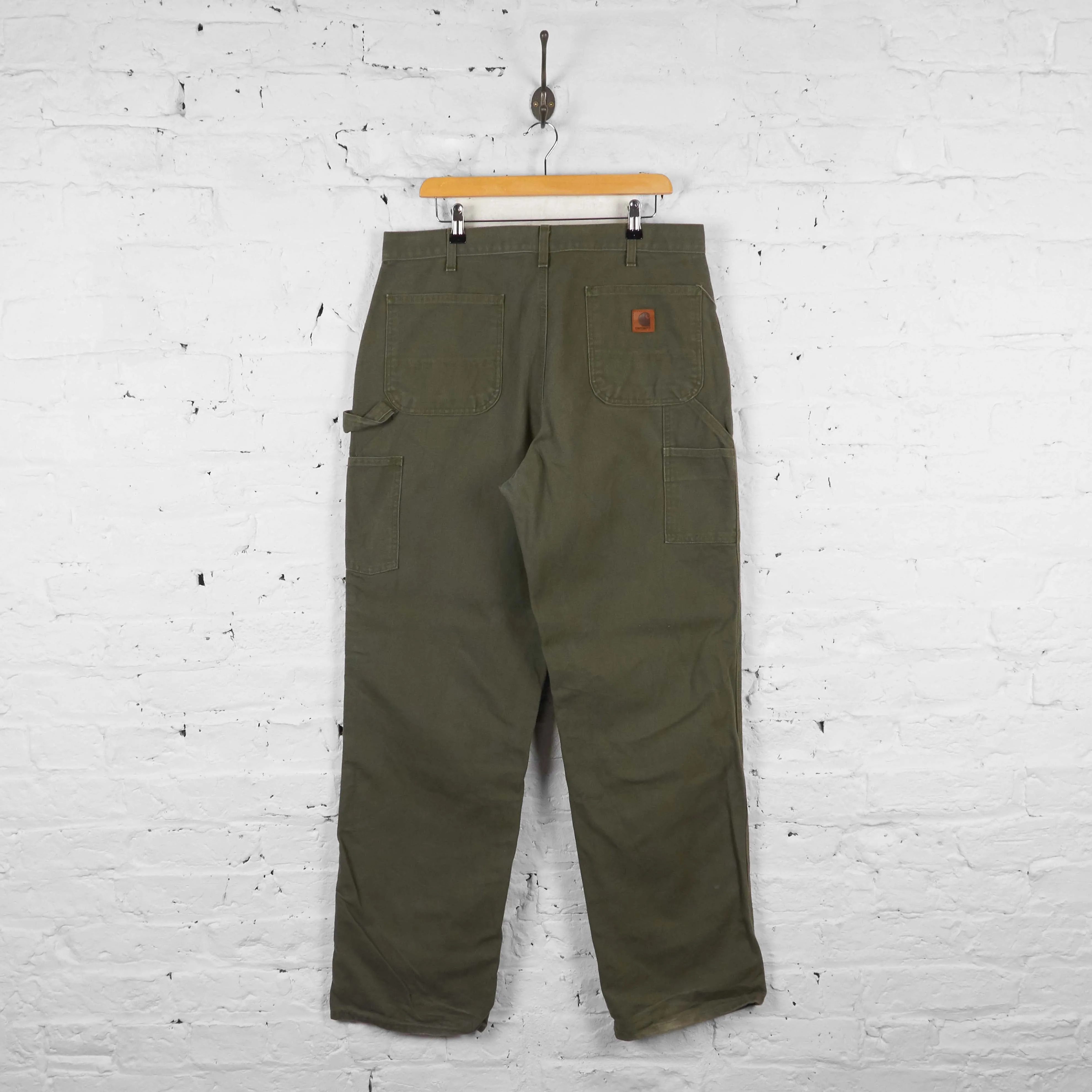 Vintage Carhartt Cargo Trousers - Khaki - L
