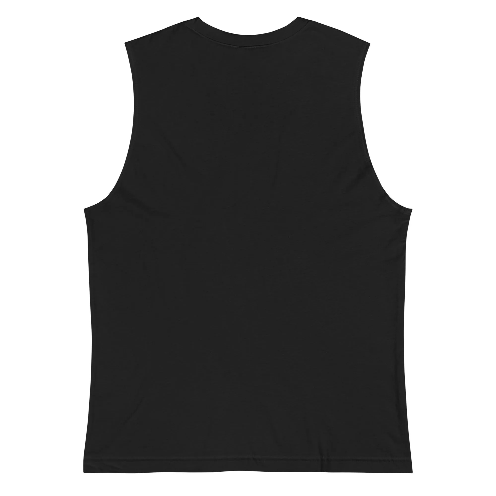 Wag Mashokot meaning Have no fear Lavender Word Block Art on Relaxed Fit Sleeveless Tank Top