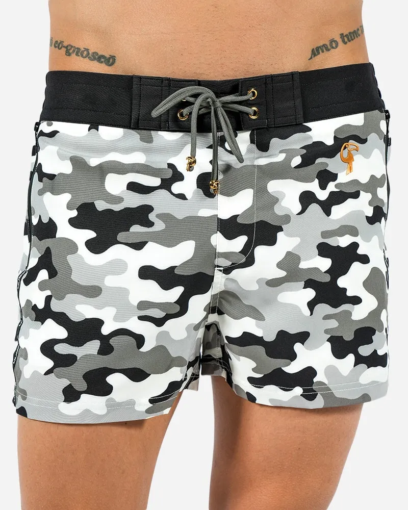 White Camo  - 3"