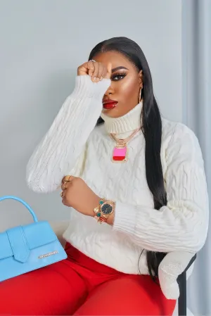 White Knit Sweater