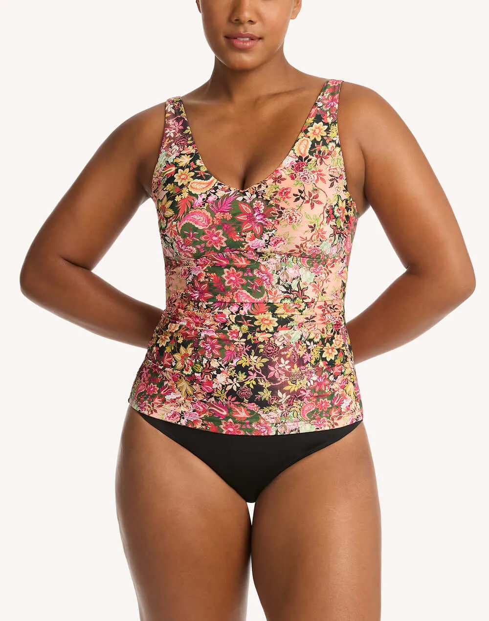 Wildflower D/DD Cup Tankini Top