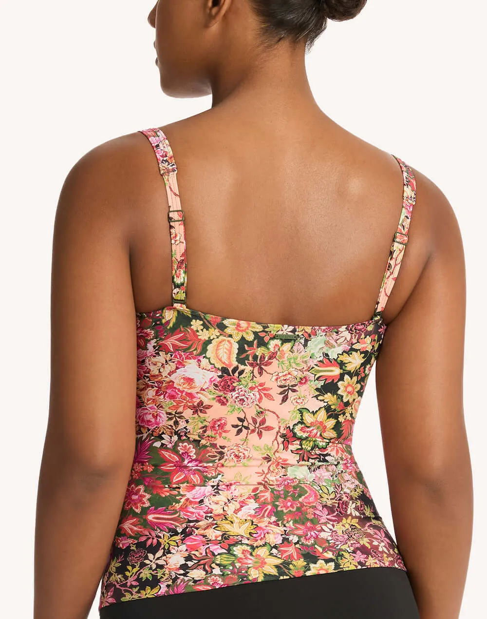 Wildflower Twist Front Tankini Top