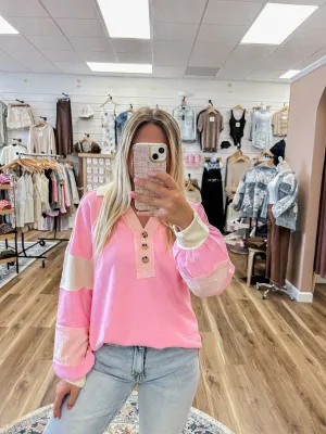 Winnie Pink Pullover