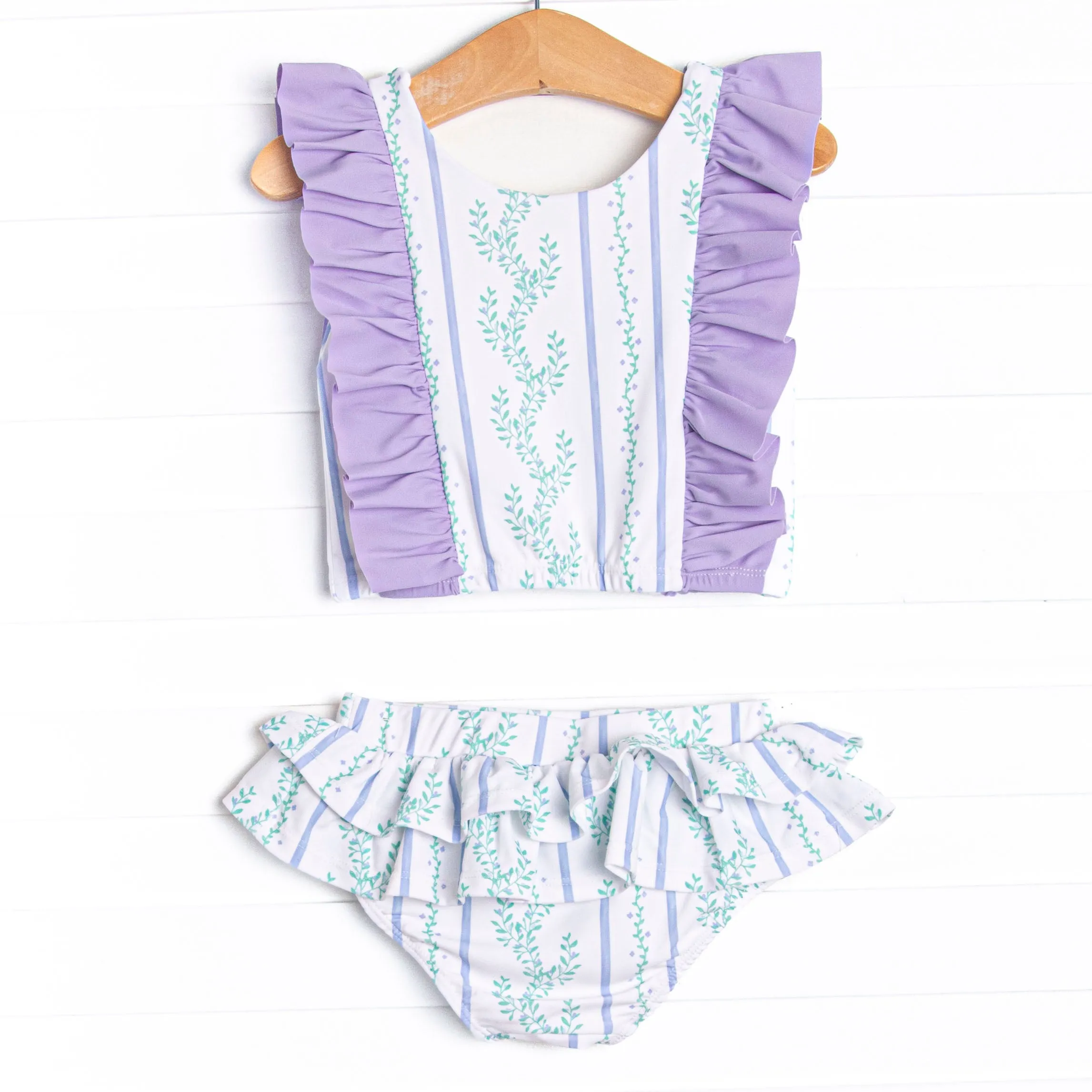 Wisteria Lanes Tankini, Purple