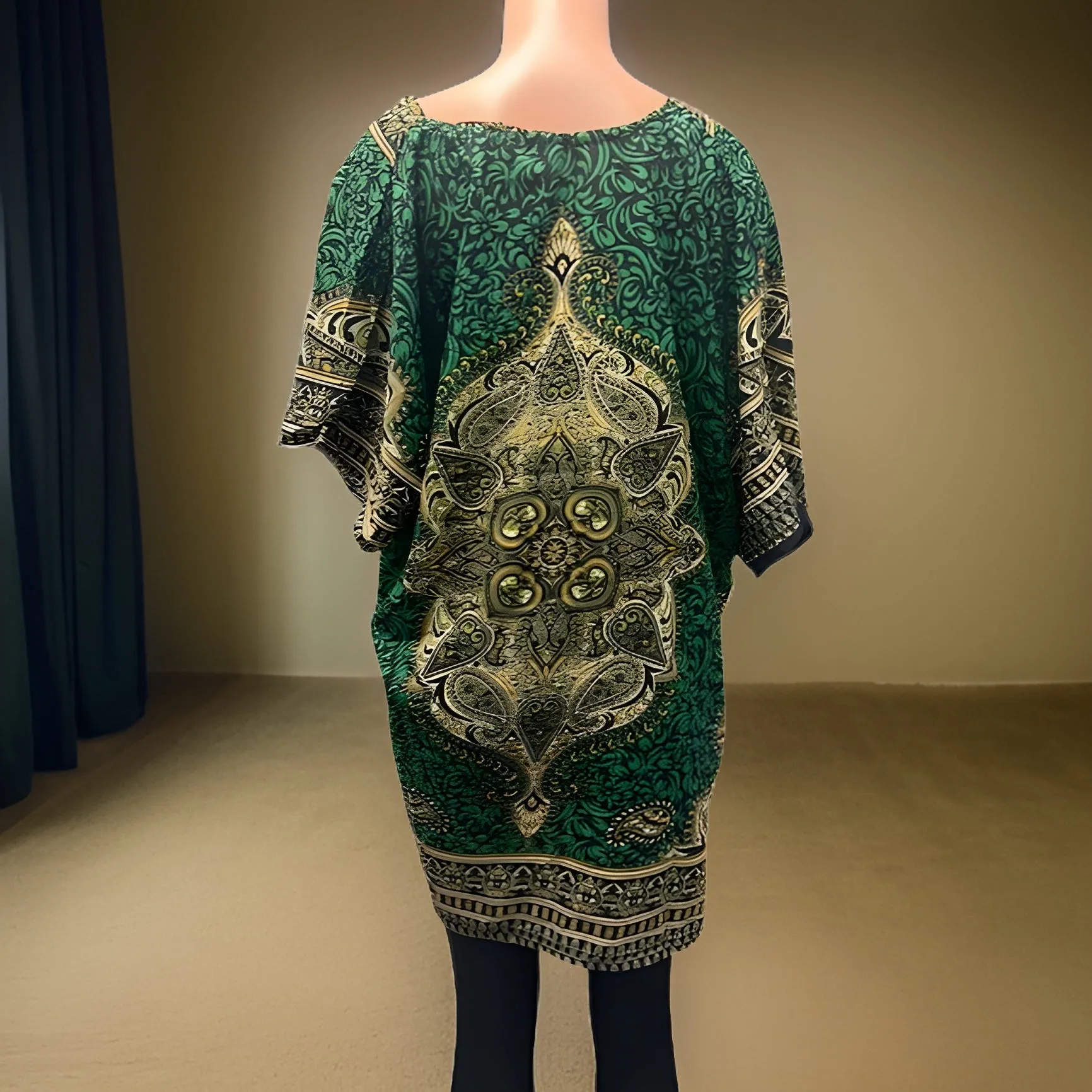 Women's Dashiki Print Tunic