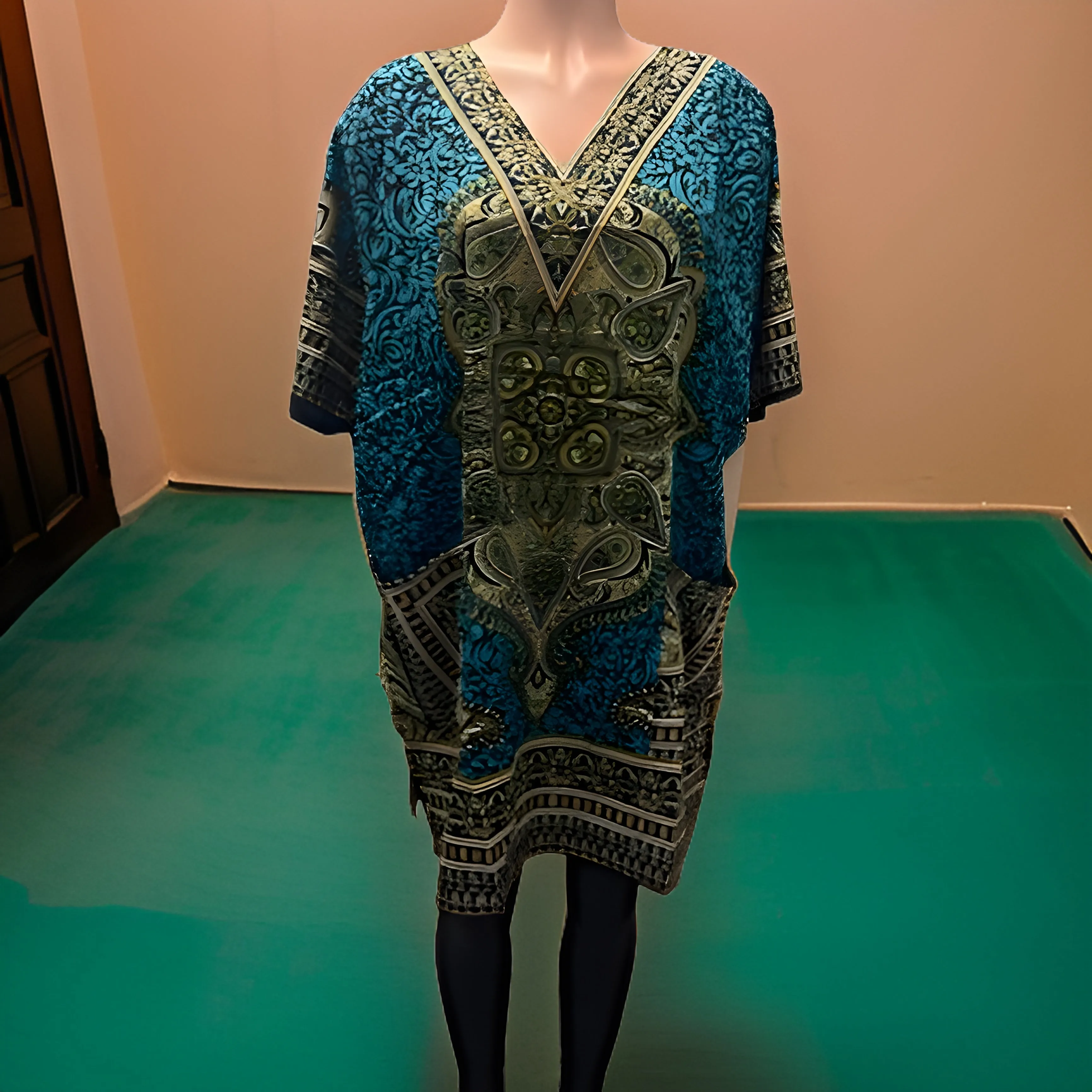 Women's Dashiki Print Tunic