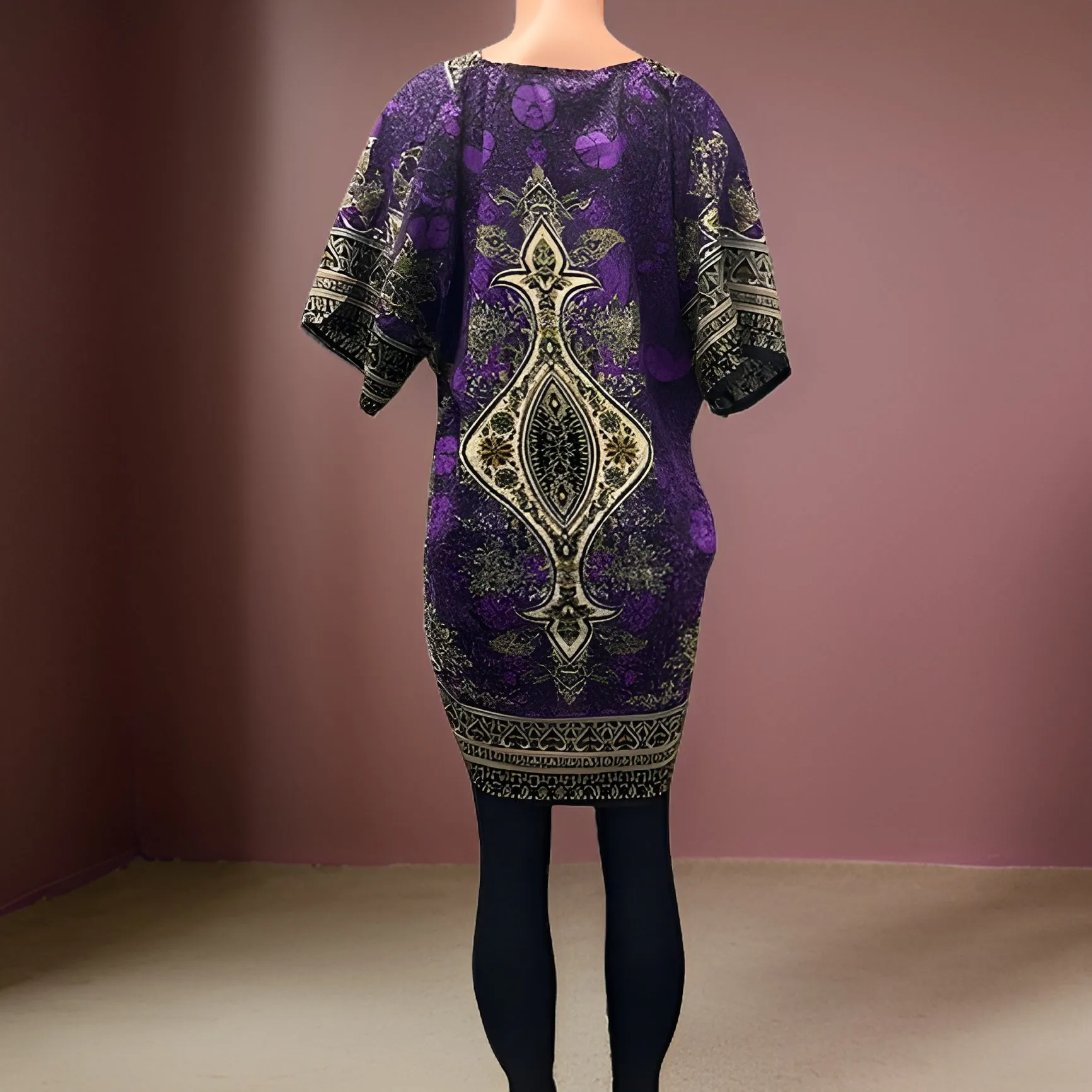 Women's Dashiki Print Tunic