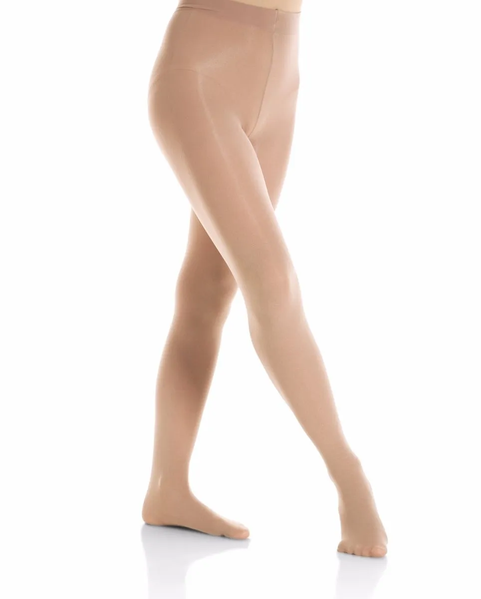 WOMEN'S MICROFIBER FOOTED PERFORMANCE FIGURE SKATING TIGHT (THIN)