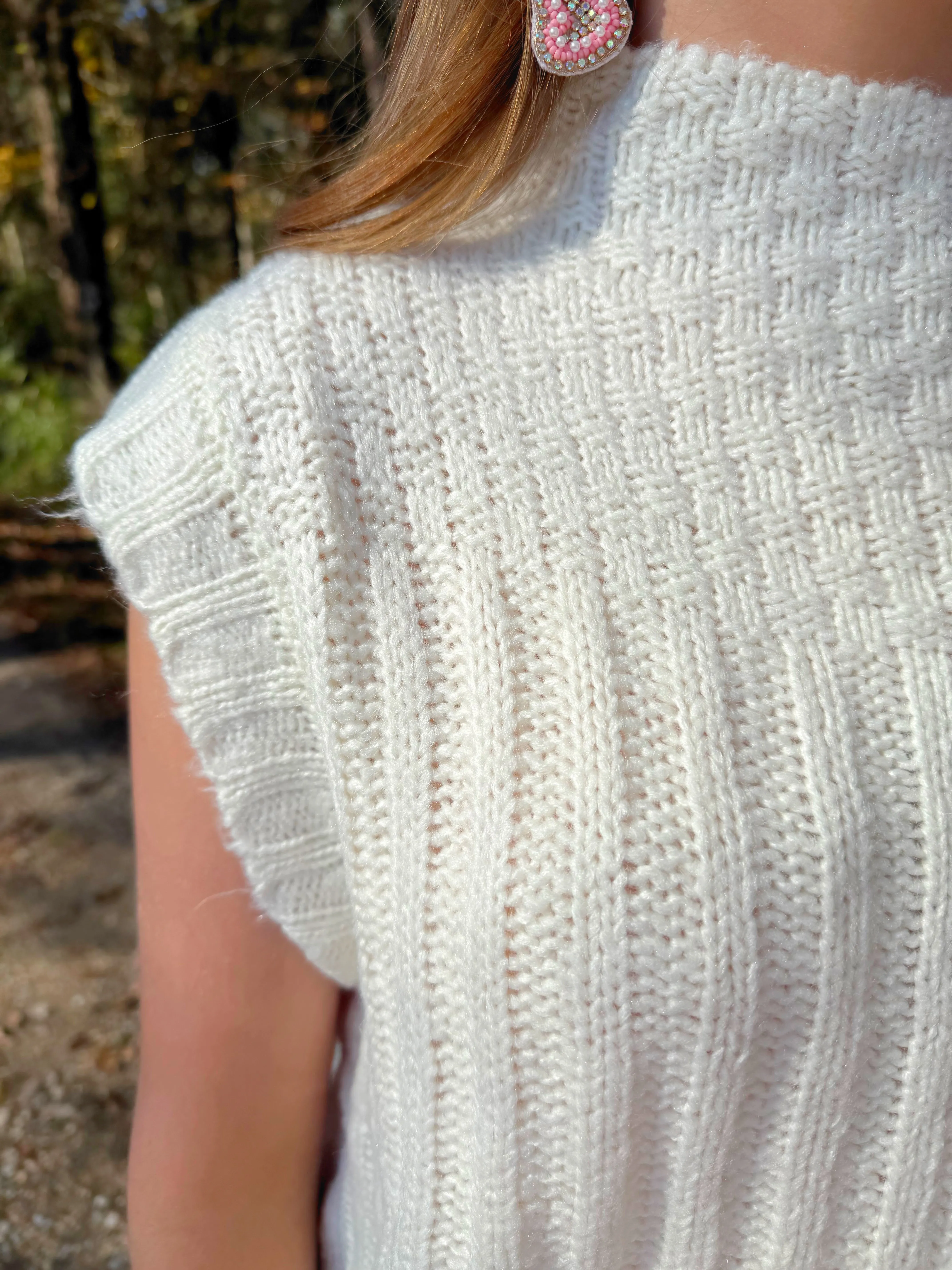 XS - Classy Knit Sweater Vest