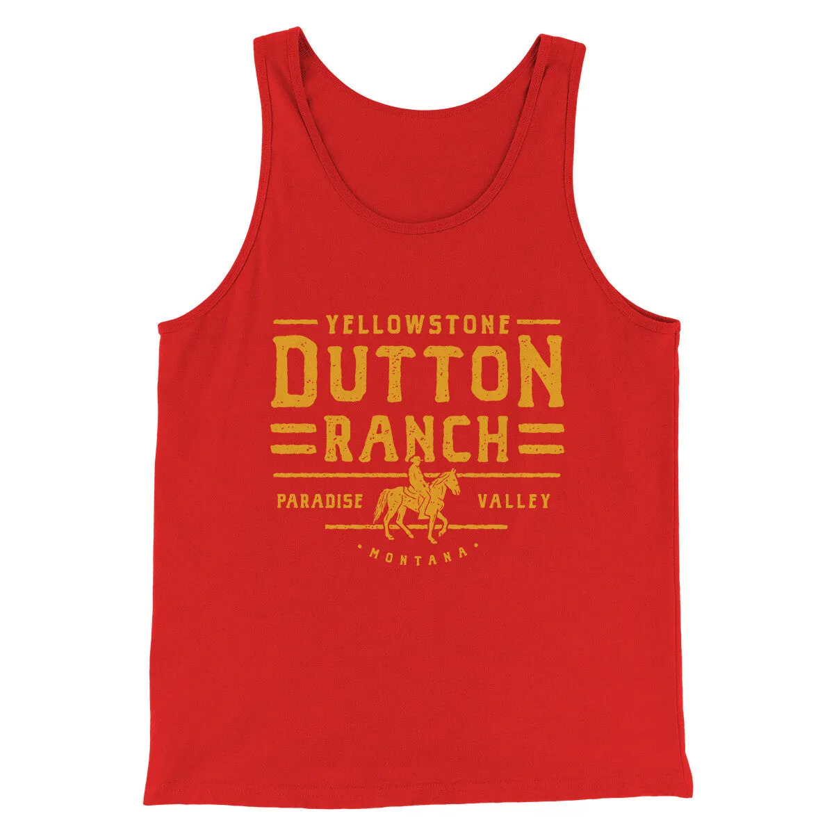 Yellowstone Dutton Ranch Men/Unisex Tank Top