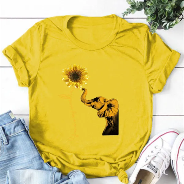 You Are My Sunshine Round Neck T-shirt