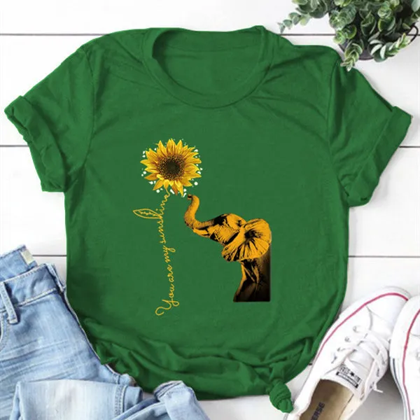 You Are My Sunshine Round Neck T-shirt
