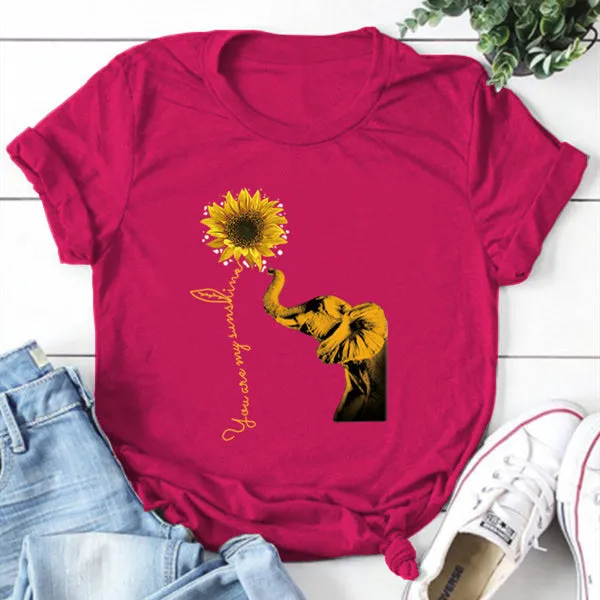 You Are My Sunshine Round Neck T-shirt