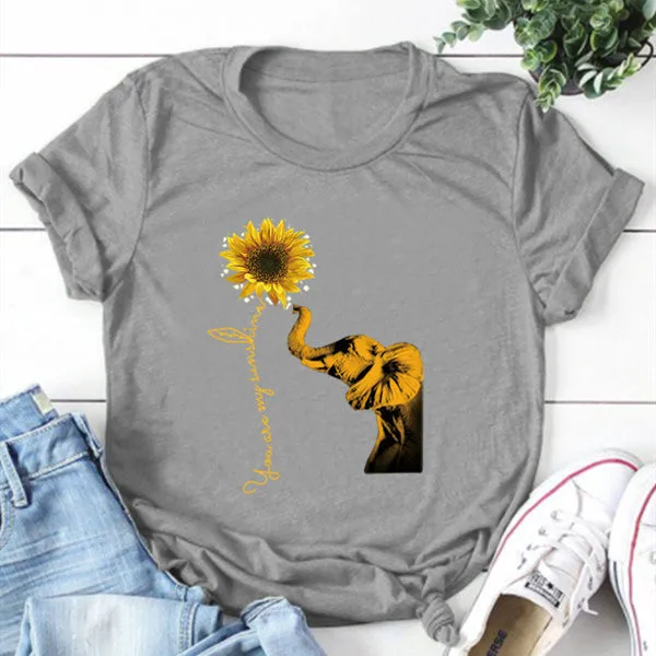 You Are My Sunshine Round Neck T-shirt