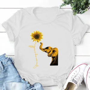 You Are My Sunshine Round Neck T-shirt