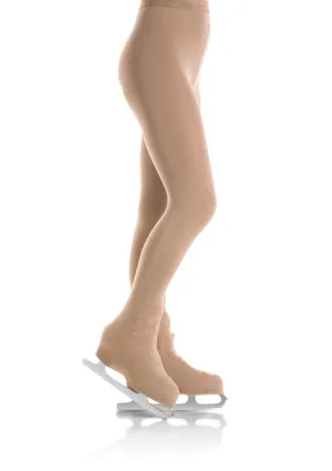 Youth Boot Cover With Velcro Figure Skating Tights